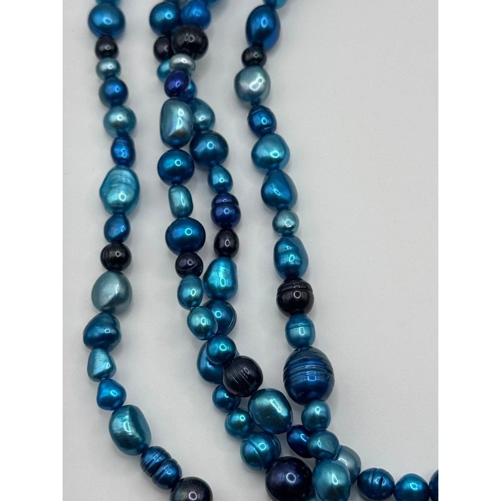 Honora Endless Shades of Blue Cultured Pearl 80